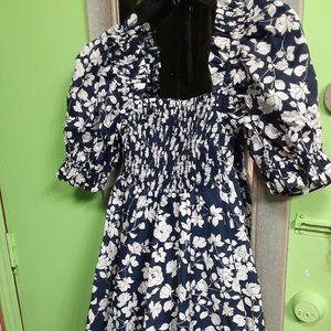 NWT Selkie Maria Dress, Tattoo Roses